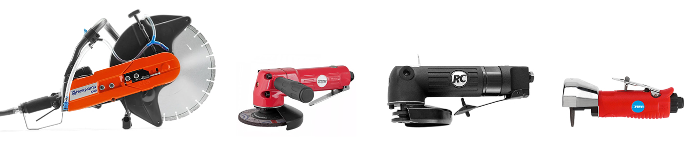 Пневматични ъглошлайфи