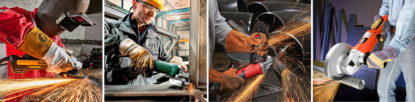 Електрически ъглошлайфи среден клас