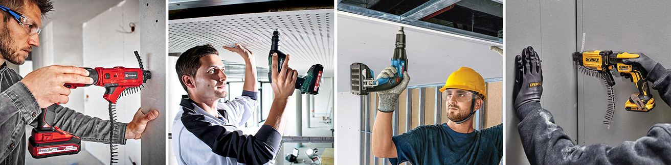 Акумулаторни винтоверти за сухо строителство