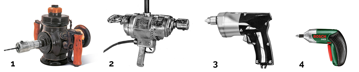 Първите бормашини