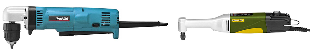 Ъглови електрически бормашини