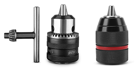 Видове патронници за електрически бормашини