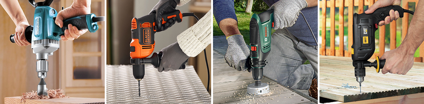 Видове електрически бормашини