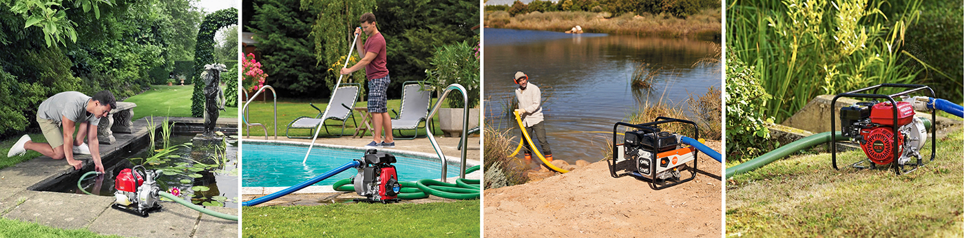 Бензинови помпи за поливни води