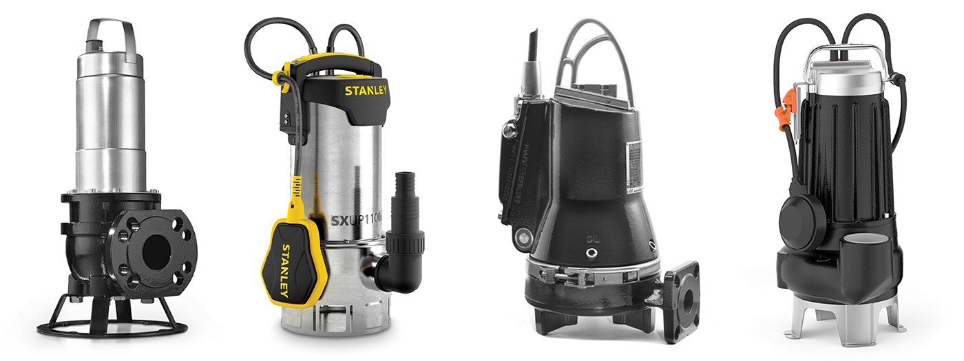 Потопяеми помпи за фекални отпадни води