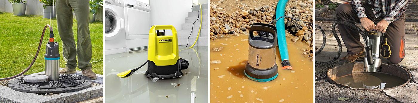 Потопяеми водни помпи - видове