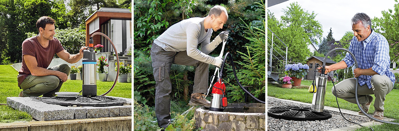 Потопяеми помпи за дълбоки водоеми и кладенци